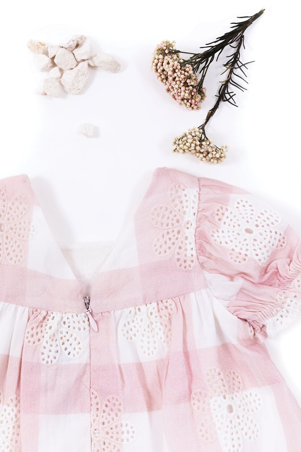 Tartine et Chocolat® Rózsaszín kockás ruha - Tartine et Chocolat - Ruhák és szoknyák - OduStore